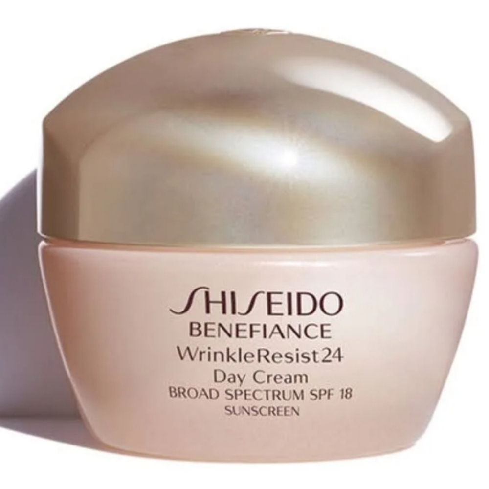 Shiseido Benefiance Wrinkleresist 24 Day Cream SPF 18  **New with seal**